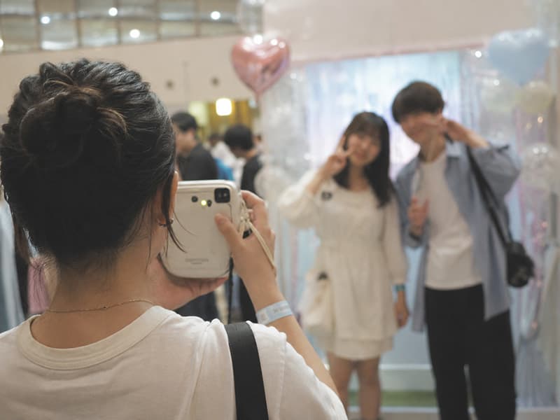 交流イベントでOrbellを利用するイメージ